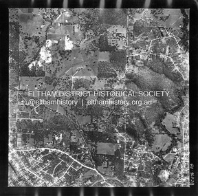 Photograph - Aerial Photograph, Landata, Eltham North, Feb. 1956