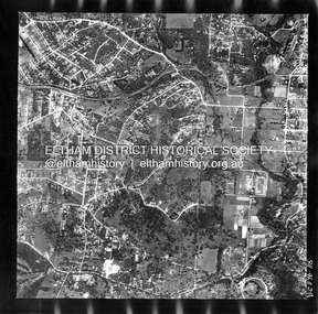 Photograph - Aerial Photograph, Landata, Montmorency, Feb. 1956