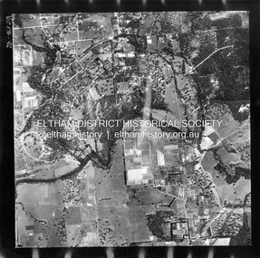 Photograph - Aerial Photograph, Landata, Eltham, Feb. 1956