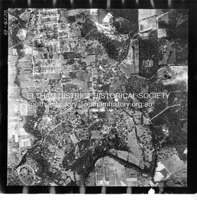 Photograph - Aerial Photograph, Landata, Eltham, Feb. 1956