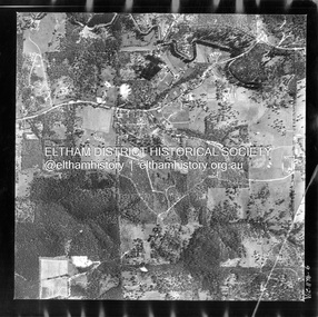 Photograph - Aerial Photograph, Landata, Research, Vic, Feb. 1956