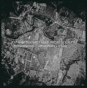 Photograph - Aerial Photograph, Landata, Research, Vic, Apr. 1963