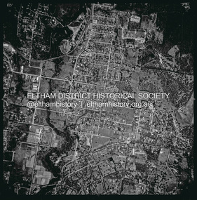 Photograph - Aerial Photograph, Landata, Eltham, Vic, Apr. 1963