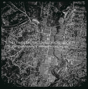 Photograph - Aerial Photograph, Landata, Eltham, Vic, Apr. 1963