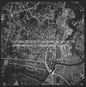 Photograph - Aerial Photograph, Landata, Lower Plenty, Vic, Apr. 1963