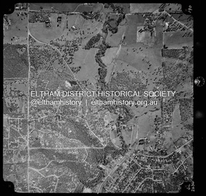 Photograph - Aerial Photograph, Landata, Eltham North, Vic, Apr. 1972