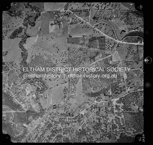 Photograph - Aerial Photograph, Landata, Eltham, Vic, Apr. 1972