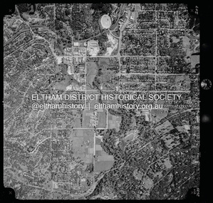 Photograph - Aerial Photograph, Landata, Eltham, Vic, Apr. 1972