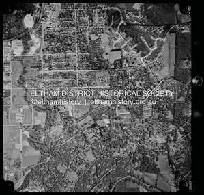 Photograph - Aerial Photograph, Landata, Eltham, Vic, Apr. 1972