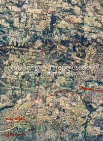 Photograph - Aerial Photograph, St Helena to Yarrambat, Vic, c.1995