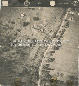 Photograph - Aerial Photograph, Main Road, Eltham near Leanne Drive, 2 Jul. 1951