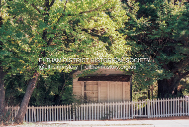 Photograph (Item) - Print, Craig Price, Old Bootmakers Shop in Main Road, Eltham - Eltham's history worth preserving, 1988