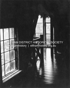 Photograph (Item) - Print, W. Burton, Attic Of The Great Hall At Montsalvat, 1988