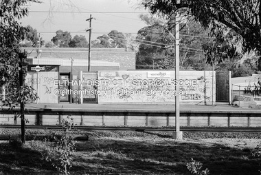 Photograph (Item) - Negative, Ed Stuyfbergen, Montmorency Railway Station, 1988
