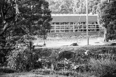 Photograph (Item) - Negative, Ed Stuyfbergen, Derelict former Fayrefield Hat Factory, Sherbourne Road, Eltham, 1988