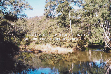 Photograph, Fay Bridge, Swimming spot in Yarra River off Laughing Waters Road, Eltham near Caitlin's Retreat, n.d