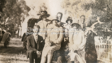 Photograph, At Margies wedding, 1927