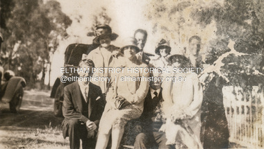 Photograph, At Margies wedding, 1927