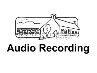 Audio - Audio Compact Cassette Tape, Harry Gilham, Audio Recording; Eltham Library History presented by Harry Gilham, 1994