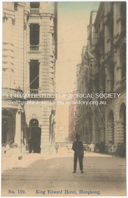 Photograph - Postcard, Postcard: No. 102. King Edward Hotel,  Hongkong, c.1910s - c.1920s