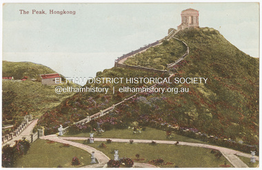 Photograph - Postcard, Postcard: No. 14. The Peak,  Hongkong, c.1910s - c.1920s