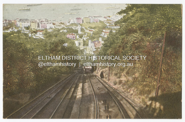 Photograph - Postcard, Postcard: No. 32. Peak Tram,  Hongkong, c.1910s - c.1920s