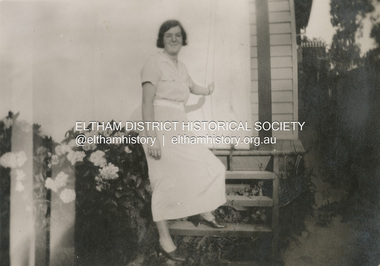 Album - Photograph, Unidentified female, c.1938
