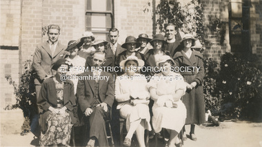 Album - Photograph, Eltham Methodist Sunday School Teachers, c.1935