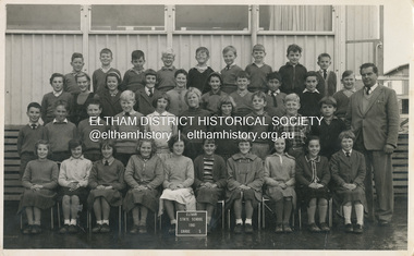Photograph - Digital Copy, Eltham State School, Grade 5, 1961