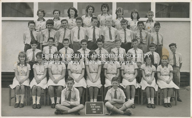 Photograph - Digital Copy, Eltham High School Form 2A, 1964