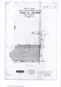 Document - Photocopy, Survey Fleld Notes of Part of Crown Portions 12 & 13, Section 4 at Eltham, Parish of Nillumbik, County of Evelyn, 6 May 1929