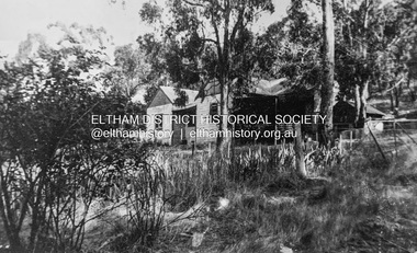 Photograph - Digital copy of photograph, Former Griffith family home, Banoon Road, Eltham, c.1955
