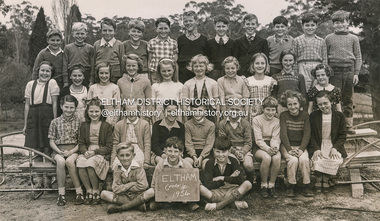 Photograph - Black and White Print, George Murray, Grade 4, Eltham State School 209, Dalton Street, Eltham, 1954