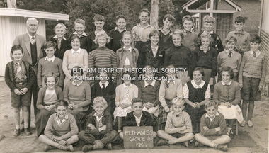 Photograph - Black and White Print, George Murray, Grade 6, Eltham State School 209, Dalton Street, Eltham, 1956