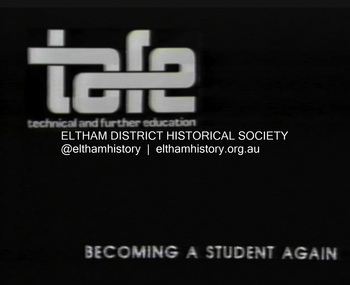 Film - Video (VHS), Educational Media Centre Education Unit, RMIT, Becoming a Student Again, 1982