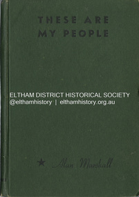 Book, Alan Marshall (1902-1984), These Are My People, 1944