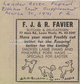 Document - Property Binder, 77 Main Road, Lower Plenty, 1971