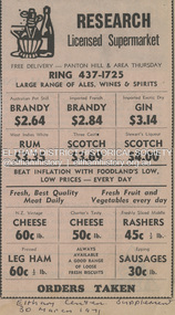 Document - Property Binder, 1540 Main Road, Research, 1971