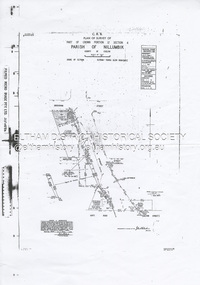 Document - Survey Plan, Country Roads Board et al, SP 12272A, Eltham-Yarra Glen Road; Brougham St to Dalton St, 1970-1976