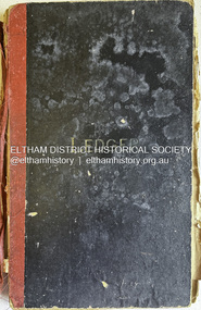 Book - Ledger, Palmer Farm, Cassells Road, Research, Vic, 1912-1923