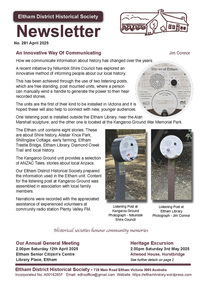 Journal - Newsletter, Newsletter, No. 281 April 2025