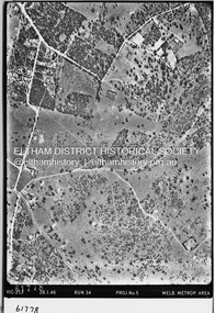 Photograph - Aerial Photograph, Landata, Montmorency / Lower Plenty, 28 Jan. 1946