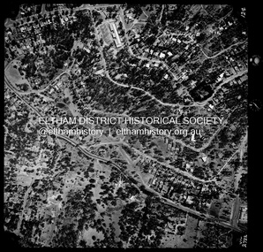 Photograph - Aerial Photograph, Landata, Montmorency / Lower Plenty, Jan. 1973