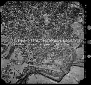 Photograph - Aerial Photograph, Landata, Montmorency / Lower Plenty, Mar. 1987