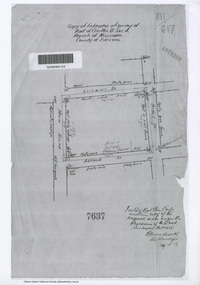 Document - Photocopy, Survey Field Notes of Part of Crown Portion 13, Section 4 at Eltham, Parish of Nillumbik, County of Evelyn, 29 May 1919