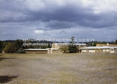 Colour Print, David Taylor, Eltham High School Athletic Field, c.1976
