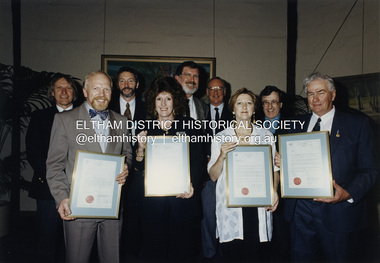 Photograph - Colour Print, Shire of Eltham, The last Councillors of the Shire of Eltham, October 1994