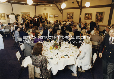 Photograph - Colour Print, Shire of Eltham, Celebration dinner to mark the end of the Shire of Eltham, Walter Withers Room, Eltham Community Centre, October 1994