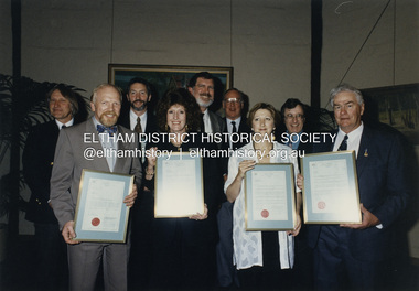 Photograph - Colour Print, Shire of Eltham, The last Councillors of the Shire of Eltham, October 1994