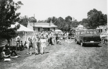 Photograph - Black and White Print, Eltham Community Festival, Eltham Common, c.1990